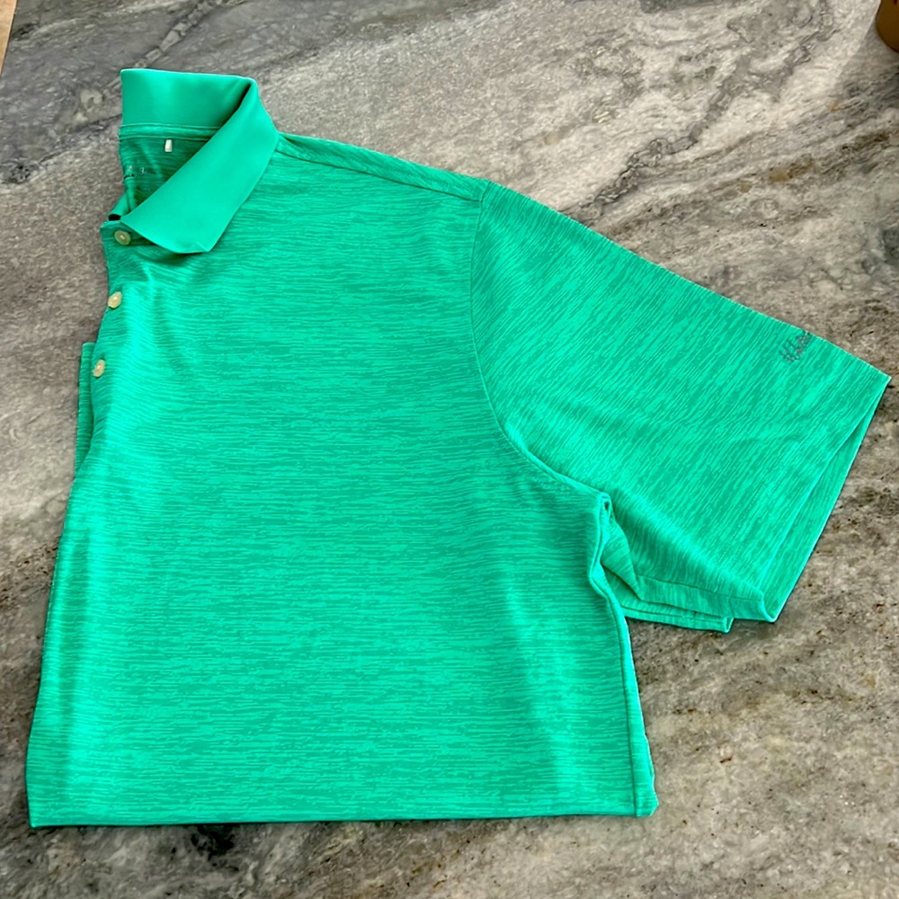 NWOT Walter Hagen Golf Polo shirt Men’s XL X-Large Beautiful Green! Casual top